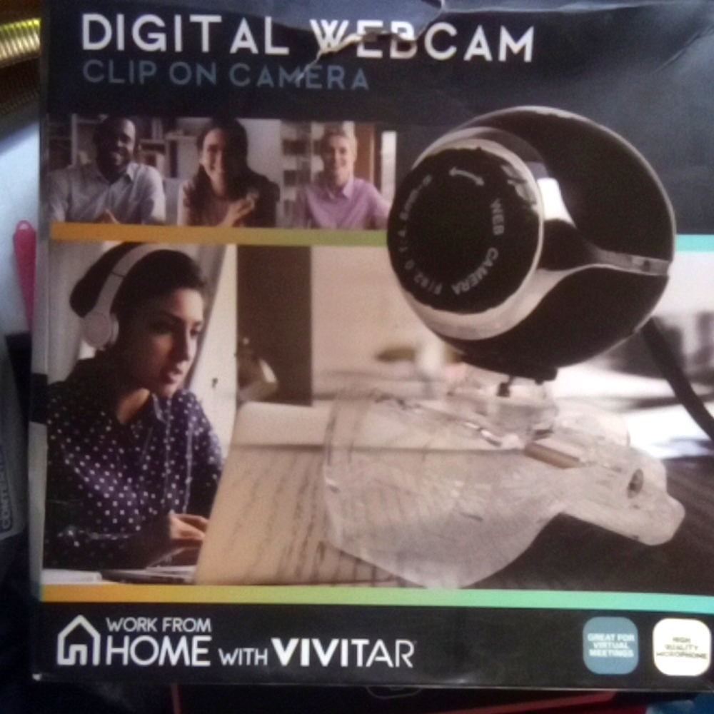 Vivitar Digital Webcam clip on camera